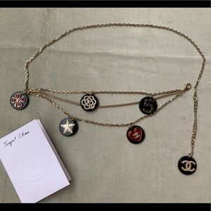 Chanel chain/coin belt